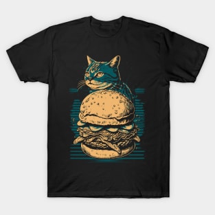 Burger cat T-Shirt